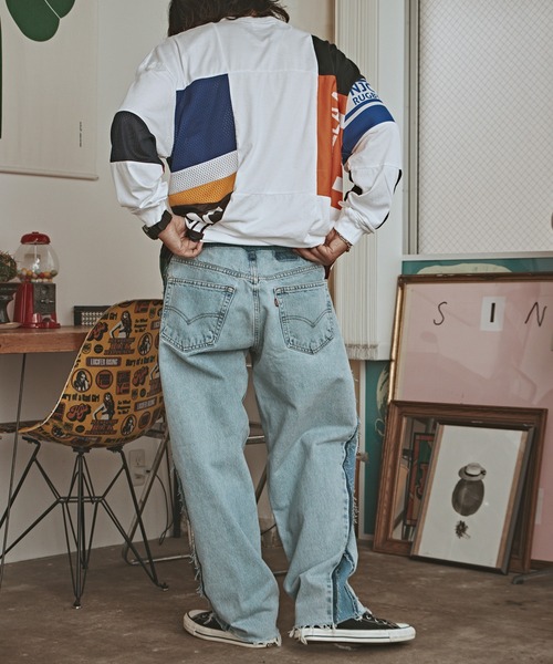 ALL RUNS(オールランズ)の「SIDE LINE DENIM PANTS デニムパンツ メンズ 秋物 秋服 2026年秋冬(デニムパンツ・メンズ・その他1/その他2/その他3・FREE)」の12枚目の写真