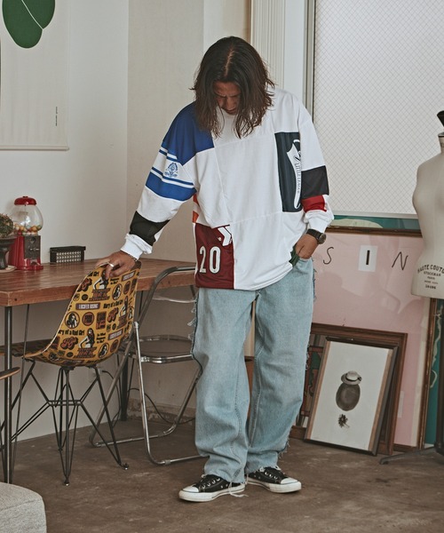 ALL RUNS(オールランズ)の「SIDE LINE DENIM PANTS デニムパンツ メンズ 秋物 秋服 2026年秋冬(デニムパンツ・メンズ・その他1/その他2/その他3・FREE)」の10枚目の写真
