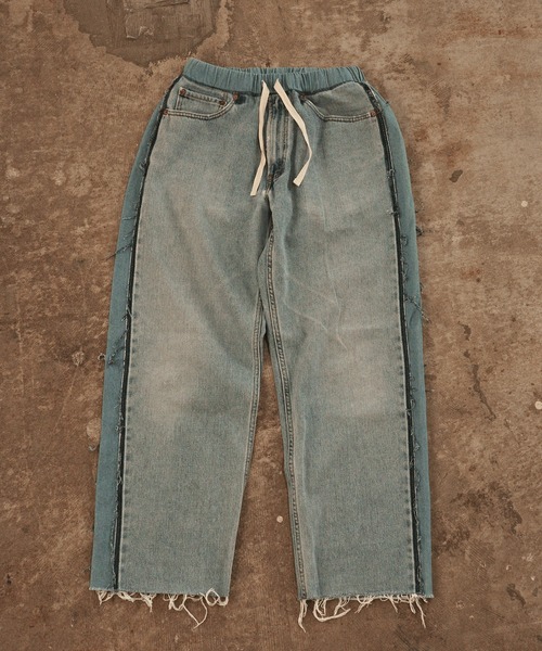 ALL RUNS(オールランズ)の「SIDE LINE DENIM PANTS デニムパンツ メンズ 秋物 秋服 2026年秋冬(デニムパンツ・メンズ・その他1/その他2/その他3・FREE)」の14枚目の写真