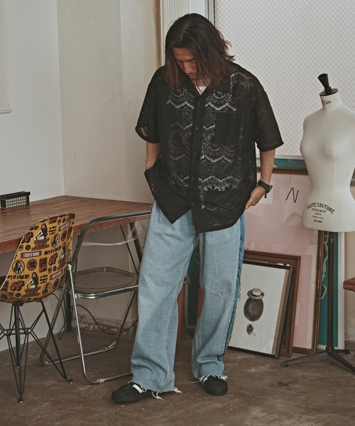 ALL RUNS(オールランズ)の「SIDE LINE DENIM PANTS デニムパンツ メンズ 秋物 秋服 2026年秋冬(デニムパンツ・メンズ・その他1/その他2/その他3・FREE)」の16枚目の写真