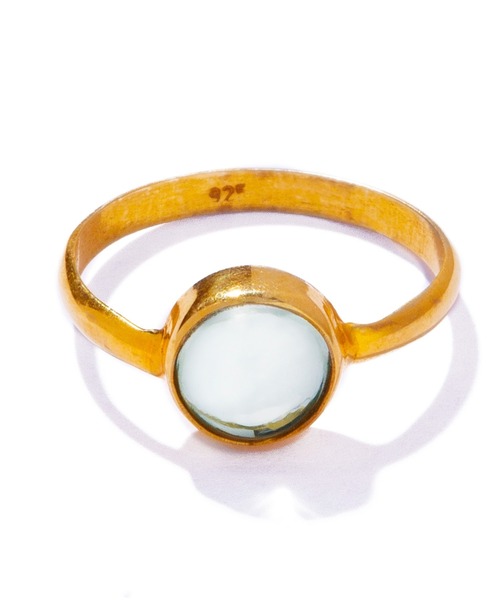 les bonbon(ルボンボン)の「【les bonbon】aura round ring/オーラ ラウンド リング(リング・レディース・グリーン/イエロー/パープル系・#9/#11/#13/#15)」の4枚目の写真