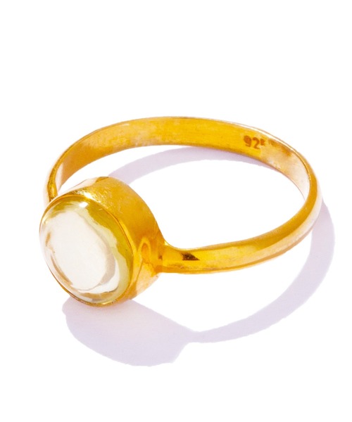 les bonbon(ルボンボン)の「【les bonbon】aura round ring/オーラ ラウンド リング(リング・レディース・グリーン/イエロー/パープル系・#9/#11/#13/#15)」の10枚目の写真