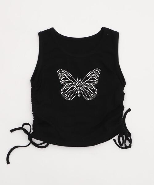 WEGO（ウィゴー）の「WEGO/バタフライサイドドロストタンク（タンクトップ・レディース・ブラック/ホワイト・FREE）」の16枚目の写真