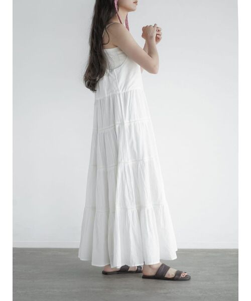FIKA.(フィーカ)の「Tiered cami onepiece(ワンピース・レディース・オフホワイト・MEDIUM)」の16枚目の写真
