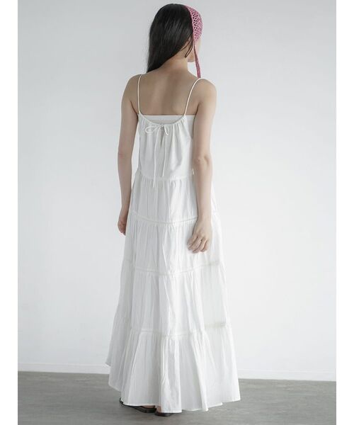 FIKA.(フィーカ)の「Tiered cami onepiece(ワンピース・レディース・オフホワイト・MEDIUM)」の17枚目の写真