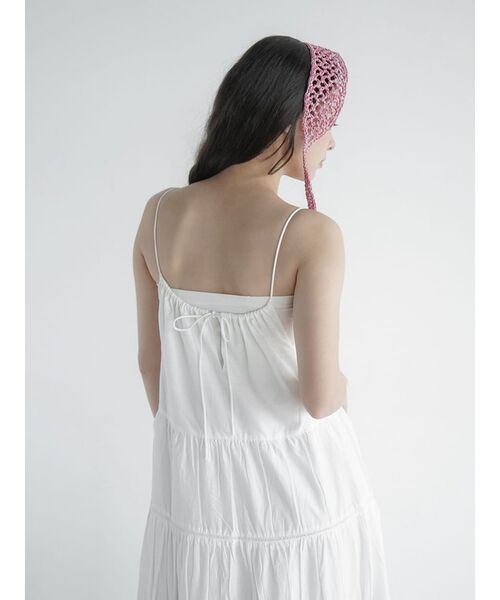 FIKA.(フィーカ)の「Tiered cami onepiece(ワンピース・レディース・オフホワイト・MEDIUM)」の20枚目の写真