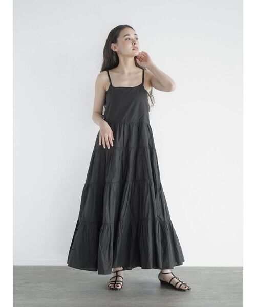 FIKA.(フィーカ)の「Tiered cami onepiece(ワンピース・レディース・オフホワイト・MEDIUM)」の2枚目の写真