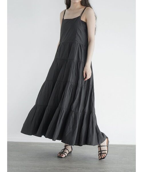 FIKA.(フィーカ)の「Tiered cami onepiece(ワンピース・レディース・オフホワイト・MEDIUM)」の8枚目の写真