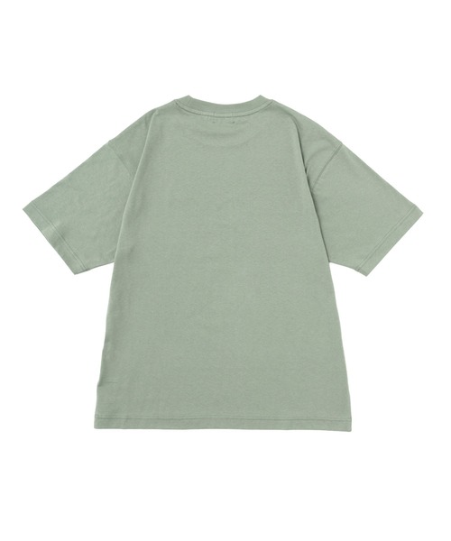 KANGOL(カンゴール)の「【EC別注】KANGOL カンゴール ブランド ワンポイント ロゴ 刺繍 ビッグシルエット 半袖 Tシャツ(Tシャツ/カットソー・メンズ・ブルーグレー/オフホワイト/ベージュ・L/XL/M)」の16枚目の写真