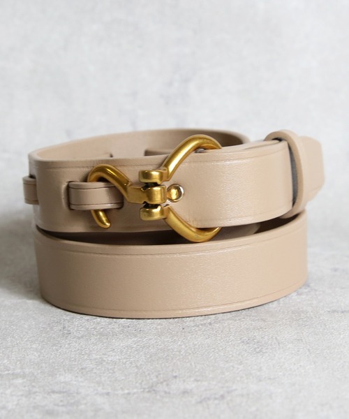 8(eight)(エイト)の「レザーフックベルト(ベルト・メンズ・ダークブラウン/ブルー系その他/スモークグレー/ライトベージュ/ブラウン/オレンジ/モカ/ブラック/スモークピンク・FREE)」の6枚目の写真