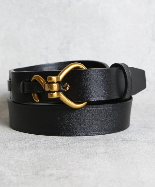 8(eight)(エイト)の「レザーフックベルト(ベルト・メンズ・ダークブラウン/ブルー系その他/スモークグレー/ライトベージュ/ブラウン/オレンジ/モカ/ブラック/スモークピンク・FREE)」の2枚目の写真