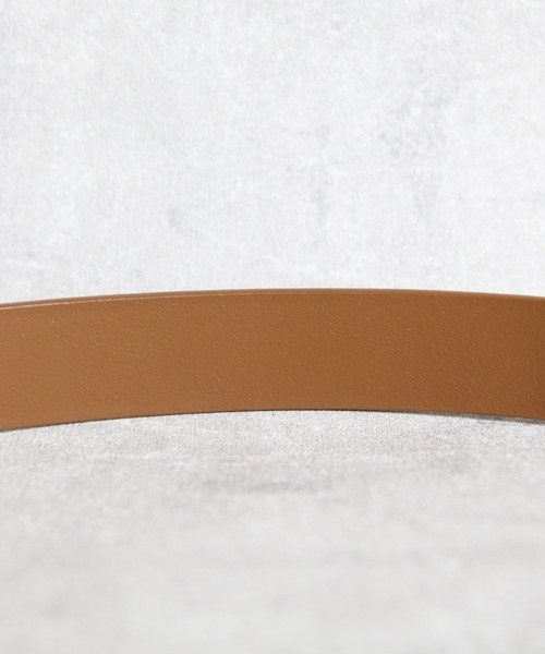 8(eight)(エイト)の「レザーフックベルト(ベルト・メンズ・ダークブラウン/ブルー系その他/スモークグレー/ライトベージュ/ブラウン/オレンジ/モカ/ブラック/スモークピンク・FREE)」の11枚目の写真