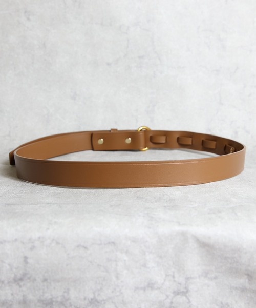 8(eight)(エイト)の「レザーフックベルト(ベルト・メンズ・ダークブラウン/ブルー系その他/スモークグレー/ライトベージュ/ブラウン/オレンジ/モカ/ブラック/スモークピンク・FREE)」の12枚目の写真