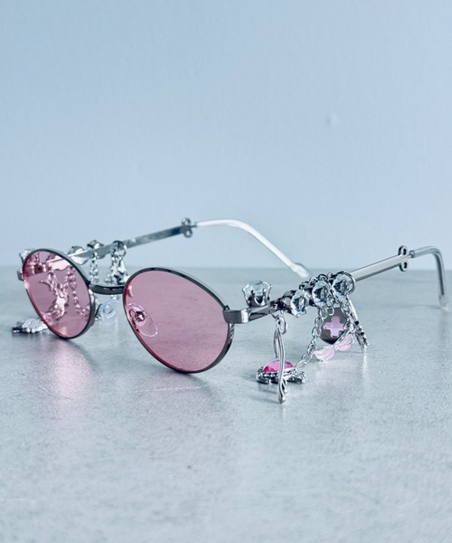 【極美品】LOEWE SLW589S ピンク サングラス 新品】LOEWE（ロエベ） サングラス レッドグラデーション LW589S