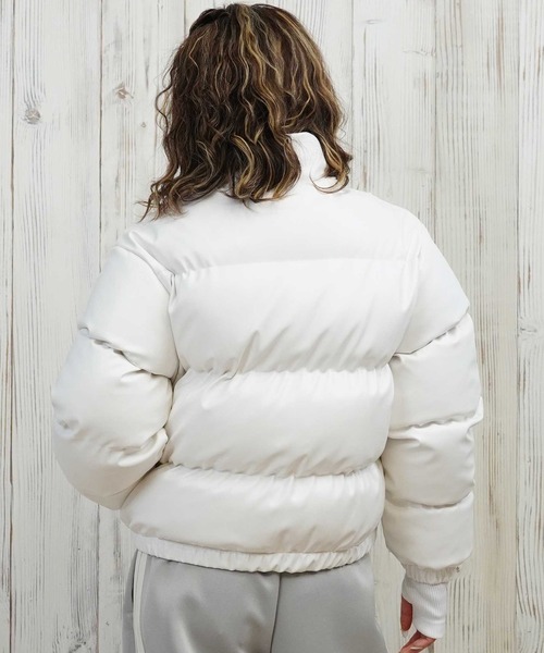 DC ホワイト ダウンジャケット M DC/ディーシー 中綿 ジャケット PADDED JACKET LJK254301（その他