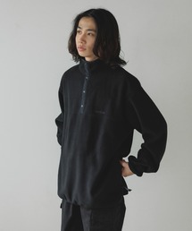 WILD THINGS/ワイルドシングス GRID FLEECE PULLOVER フリース