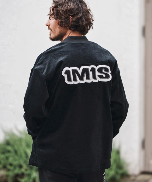1minute 1second(ワンミニットワンセカンド)の「mj10861-corduroy blouson with 1M1S big patch コーデュロイブルゾン(ブルゾン・メンズ・ブラック/グレー・S/M/L/XL)」の20枚目の写真