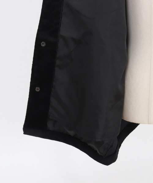 1minute 1second(ワンミニットワンセカンド)の「mj10861-corduroy blouson with 1M1S big patch コーデュロイブルゾン(ブルゾン・メンズ・ブラック/グレー・S/M/L/XL)」の10枚目の写真