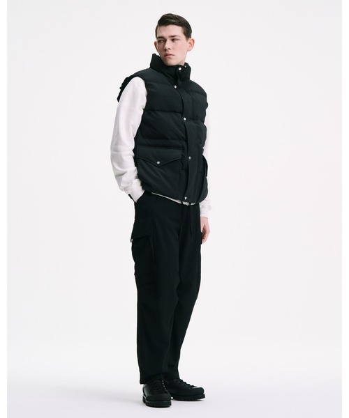 SOPHNET.(ソフネット)の「WASHER WOOL MILITARY CARGO PANTS(カーゴパンツ・メンズ・ブラック/カーキ・1/2/3/4)」の4枚目の写真