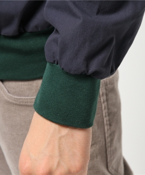 Umit Benan / ブルゾン/48/--/BRW/チェック umit benan（ウミットベナン）の「UMIT BENAN バイカラーブルゾン