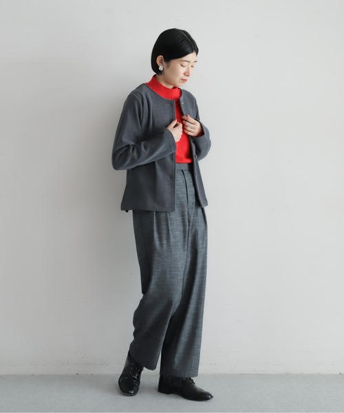 グラッドハンド ノーカラージャケット コーデュロイ切り替え Mサイズ グラッドハンド ノーカラージャケット コーデュロイ切り替え Mサイズ