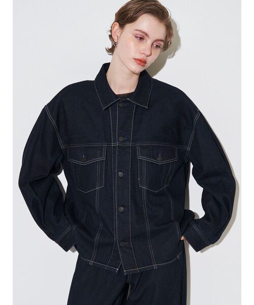 セール】ワンウォッシュデニムジャケット（デニムジャケット
