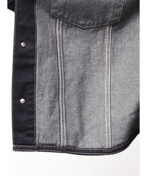 ELENDEEK(エレンディーク)の「ワンウォッシュデニムジャケット(デニムジャケット・レディース・インディゴブルー・FREE)」の18枚目の写真