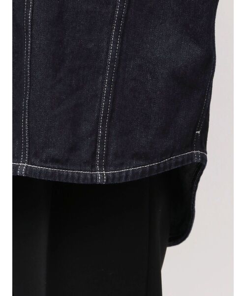 ELENDEEK(エレンディーク)の「ワンウォッシュデニムジャケット(デニムジャケット・レディース・インディゴブルー・FREE)」の19枚目の写真