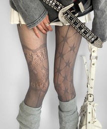 SANSeLF（サンセルフ）の「【SANSeLF】グラフィックシアータイツ レッグウェア  saa25s002（タイツ/ストッキング）」