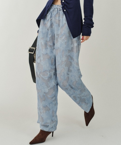 セール】Relax jacquard pants / リラックスジャガードパンツ（その他