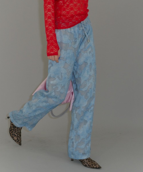 セール】Relax jacquard pants / リラックスジャガードパンツ（その他