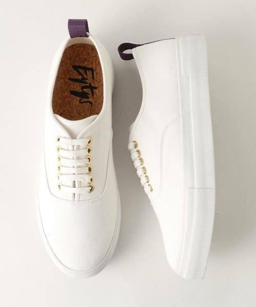 EYTYS（エイティス）の「＜EYTYS（エイティーズ）＞ MOTHER CANVAS◆（スニーカー・メンズ・ネイビー/ホワイト/ブラック・44/40/42/41/43/45）」の2枚目の写真