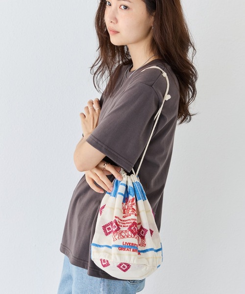 ♥即日発送♥LOEWE ホワイト ドローストリングバッグ 351045_1.jpg