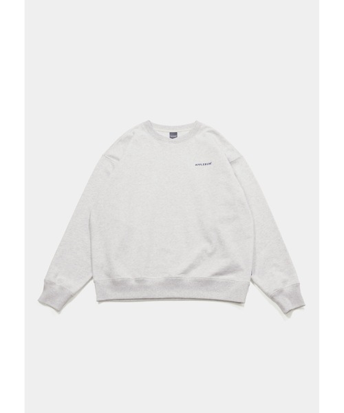 APPLEBUM（アップルバム）の「Logo Crew Sweat（スウェット・メンズ・ネイビー/ブラック/アッシュグレー・XX-LARGE/X-LARGE/LARGE/MEDIUM）」の4枚目の写真