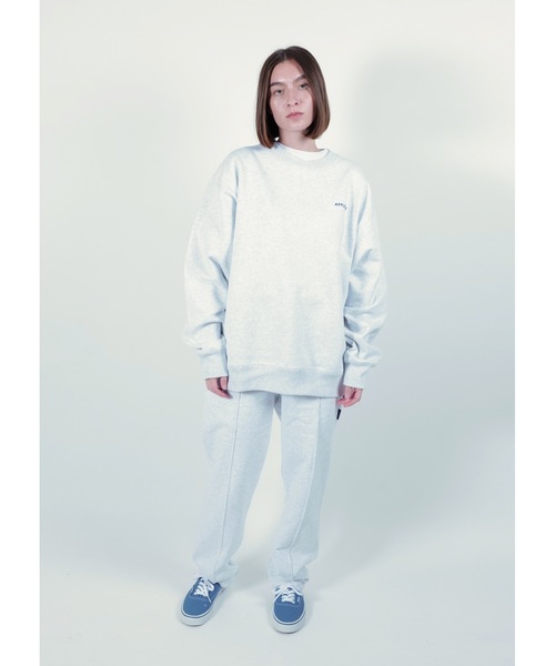 APPLEBUM（アップルバム）の「Logo Crew Sweat（スウェット・メンズ・ネイビー/ブラック/アッシュグレー・XX-LARGE/X-LARGE/LARGE/MEDIUM）」の7枚目の写真