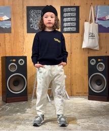 GROOVY COLORS（グルービーカラーズ）の「Back Satin Graffiti Cocoon Silhouette Pants（その他パンツ・キッズ）」