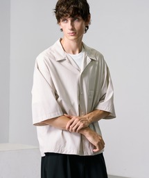 PUBLIC TOKYO　パブリックトウキョウ　オープンカラー　半袖シャツ PUBLIC TOKYO｜パブリック トウキョウのシャツ/ブラウス