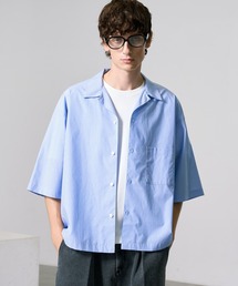 PUBLIC TOKYO　パブリックトウキョウ　オープンカラー　半袖シャツ PUBLIC TOKYO（パブリックトウキョウ）の「ユニバーサルオープン