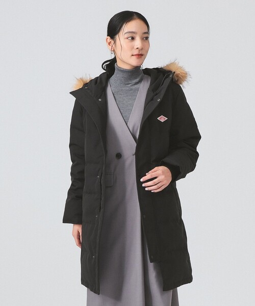 WEB限定】DANTON / FAKE FUR HOODED DOWN COAT（ダウンジャケット
