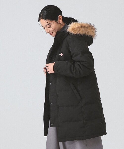 DANTON（ダントン）の「【WEB限定】DANTON / FAKE FUR HOODED DOWN COAT（ダウンジャケット/コート・レディース・ブラック・SMALL/MEDIUM）」の22枚目の写真