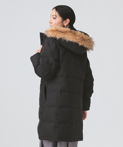 WEB限定】DANTON / FAKE FUR HOODED DOWN COAT（ダウンジャケット