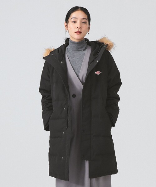 WEB限定】DANTON / FAKE FUR HOODED DOWN COAT（ダウンジャケット
