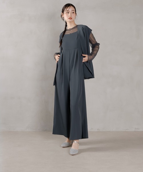 マニッシュ ベスト セットアップ 3点 パンツドレス パーティー