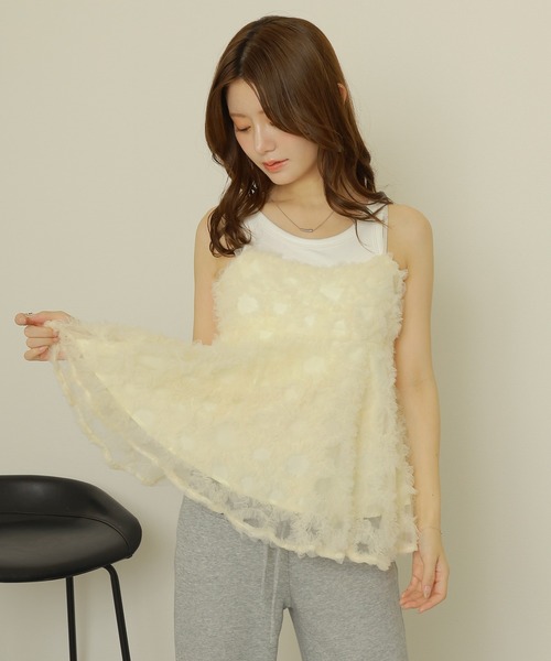 searoomlynn Petal Tulleペプラムキャミソール searoomlynn Petal Tulleペプラムキャミソール - メルカリ