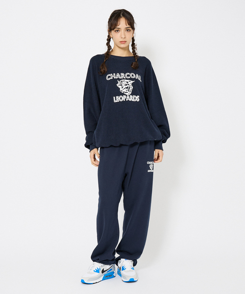 AMERICANA（アメリカーナ）の「【ORIGINAL Charcoal × Americana】Leopards スウェットパンツ / ロゴ【オリジナル チャコール × アメリカーナ】コラボレーション（スウェットパンツ・レディース・グレー/ネイビー・フリー）」の10枚目の写真