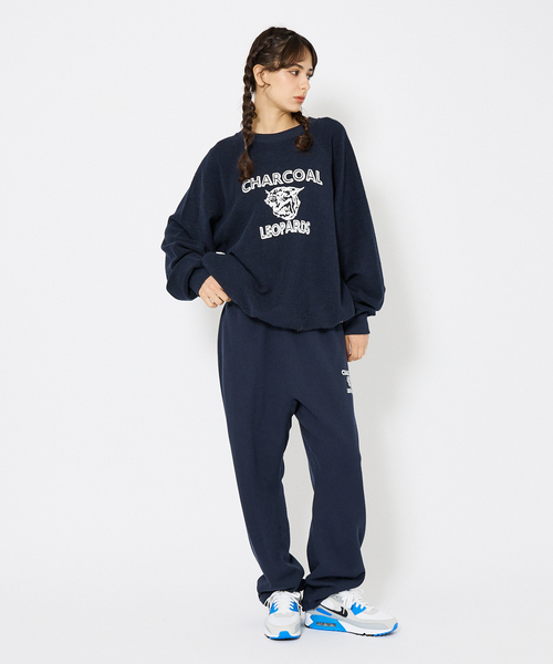 AMERICANA（アメリカーナ）の「【ORIGINAL Charcoal × Americana】Leopards スウェットパンツ / ロゴ【オリジナル チャコール × アメリカーナ】コラボレーション（スウェットパンツ・レディース・グレー/ネイビー・フリー）」の22枚目の写真