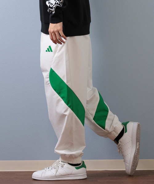 adidas(アディダス)の「adidas/アディダス M STADIUM SEAS ウーブンパンツ トラックパンツ KLG63(その他パンツ・メンズ・ホワイト/ブラック・2XL/XL/L/M)」の9枚目の写真