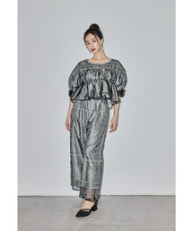 もずく niana セットアップ お呼ばれドレス ニアナ niana ジャケットセットアップドレス 2点セット パンツ