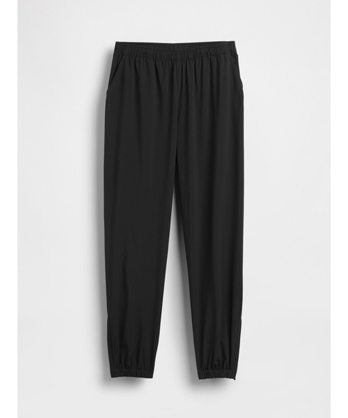 GAP（ギャップ）の「GapFit Tech ハイライズ ジップヘムジョガーパンツ（その他パンツ・レディース・ブラック/ブラウン・XS/S/M/L/XXS）」の9枚目の写真