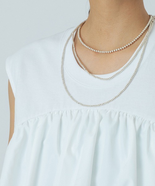 ROSE BUD(ローズバッド)の「FABRIC COMBINATION TANK(タンクトップ・レディース・ブラック/ホワイト・ONE SIZE)」の15枚目の写真